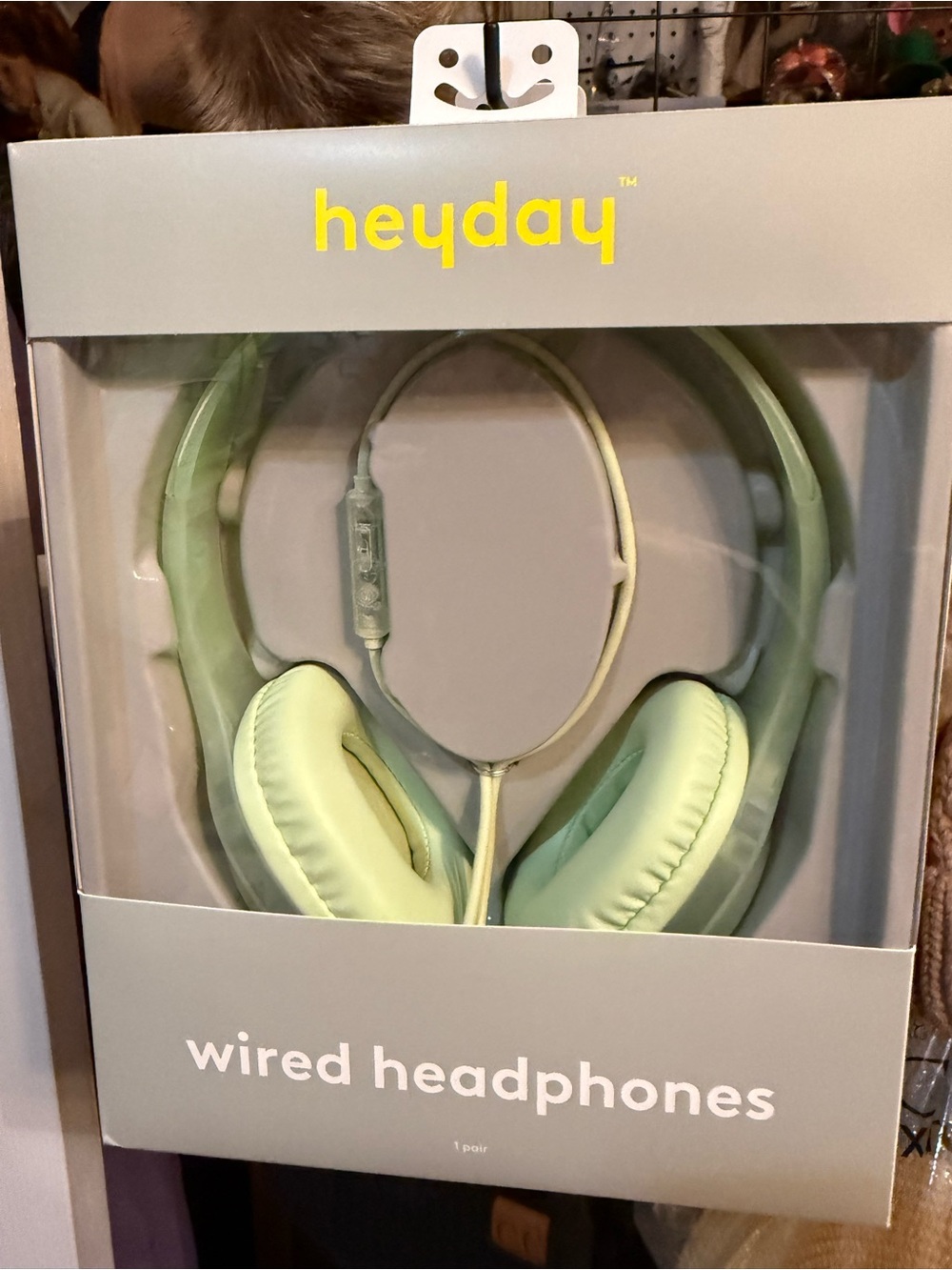 heyday Wired On-Ear Headphones in Light Green